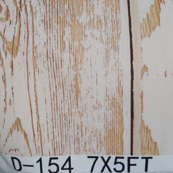 7 FT x 5 FT Backdrop Lt. Brown Aged Planks Seamless Vintage/Rustic Background - Picture 3 of 5